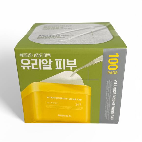 Mediheal Vitamide Brightening Pad 100 Pads - Picture 1 of 5